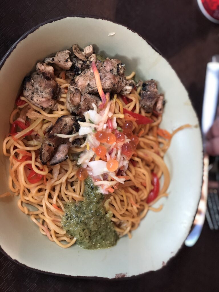 Protein bowl from Satauli Canteen at Animal Kingdom