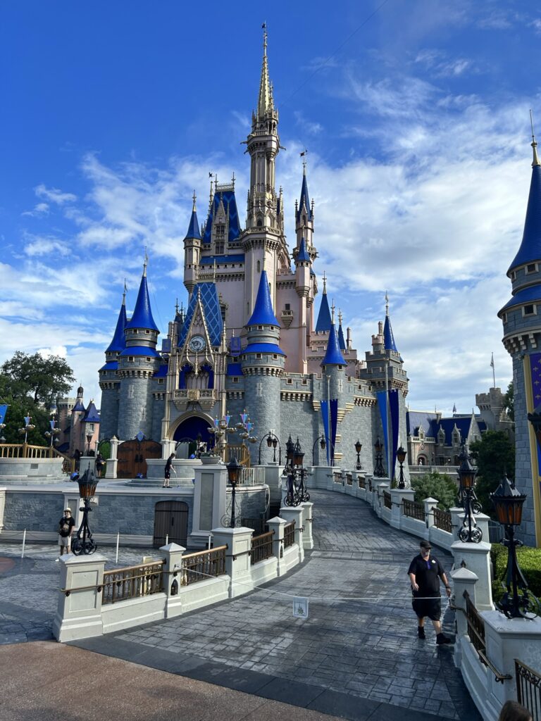 Ramp at Cinderella Castle in the Daytime