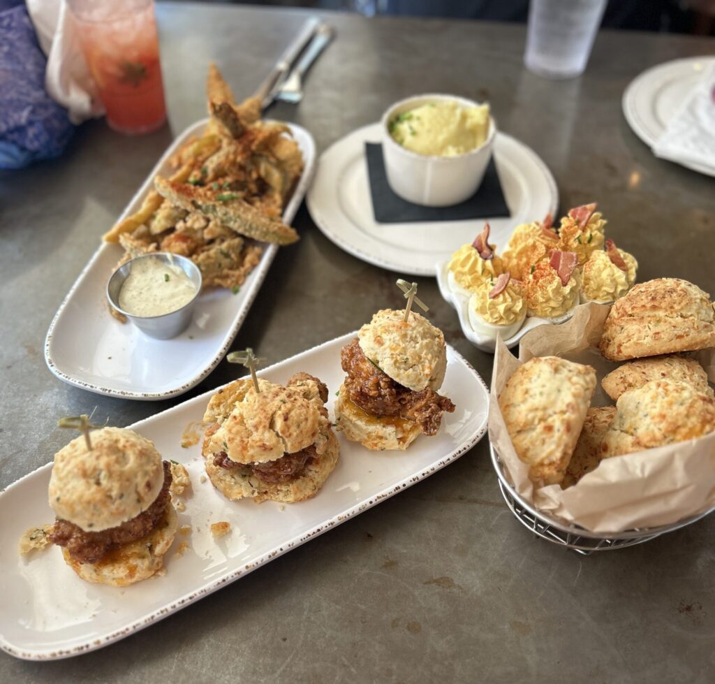 Appetizers from Chef Art Smith Homecomin' at Disney Springs