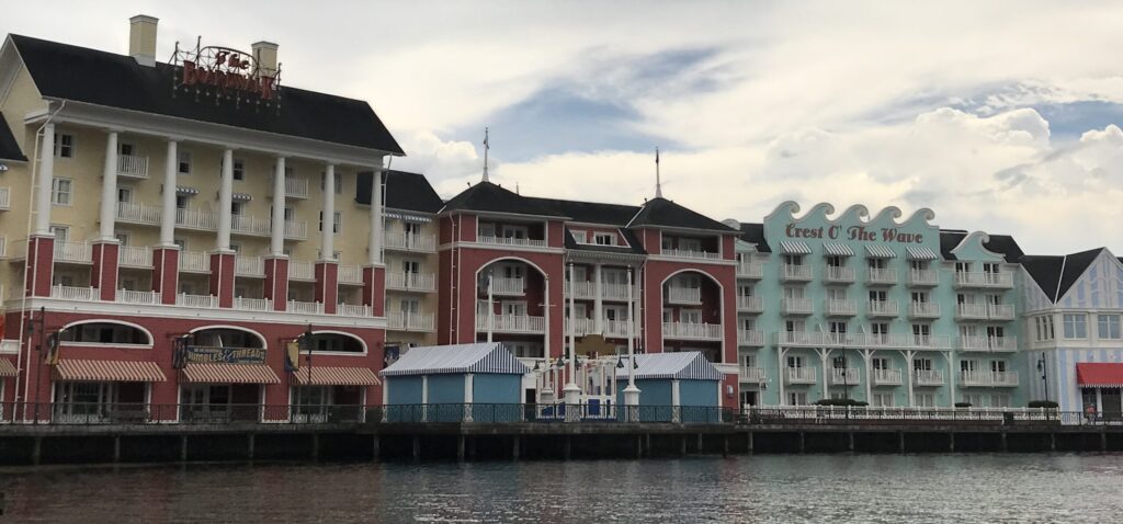 Exterior view of Disney's Boardwalk
