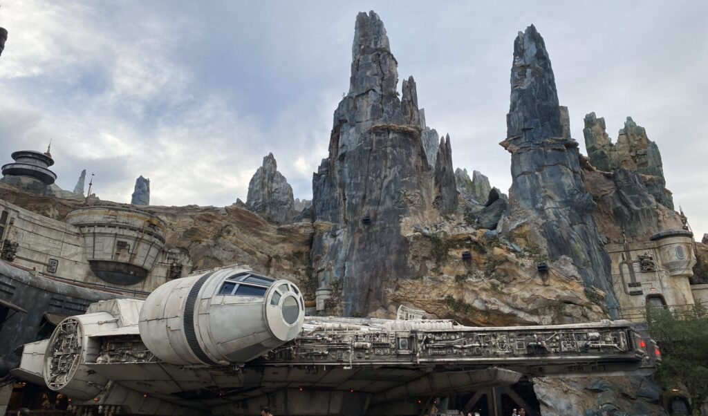 Millennium Falcon at Batuu at Hollywood Studios