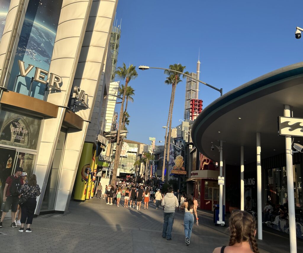 Universal CityWalk in Hollywood