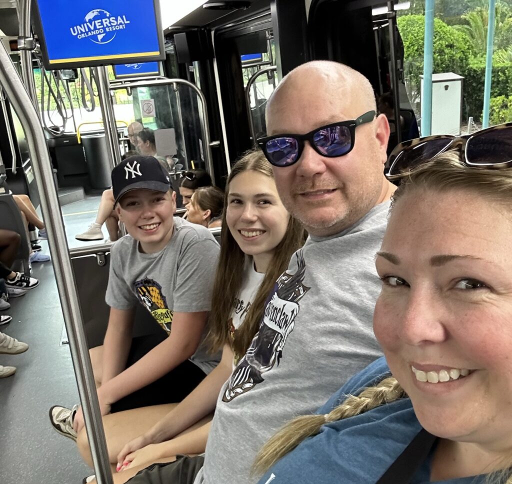 Bud at Universal studios Orlando