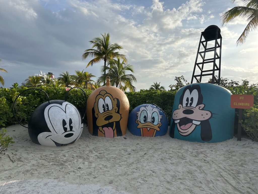 Beach at castaway cay
