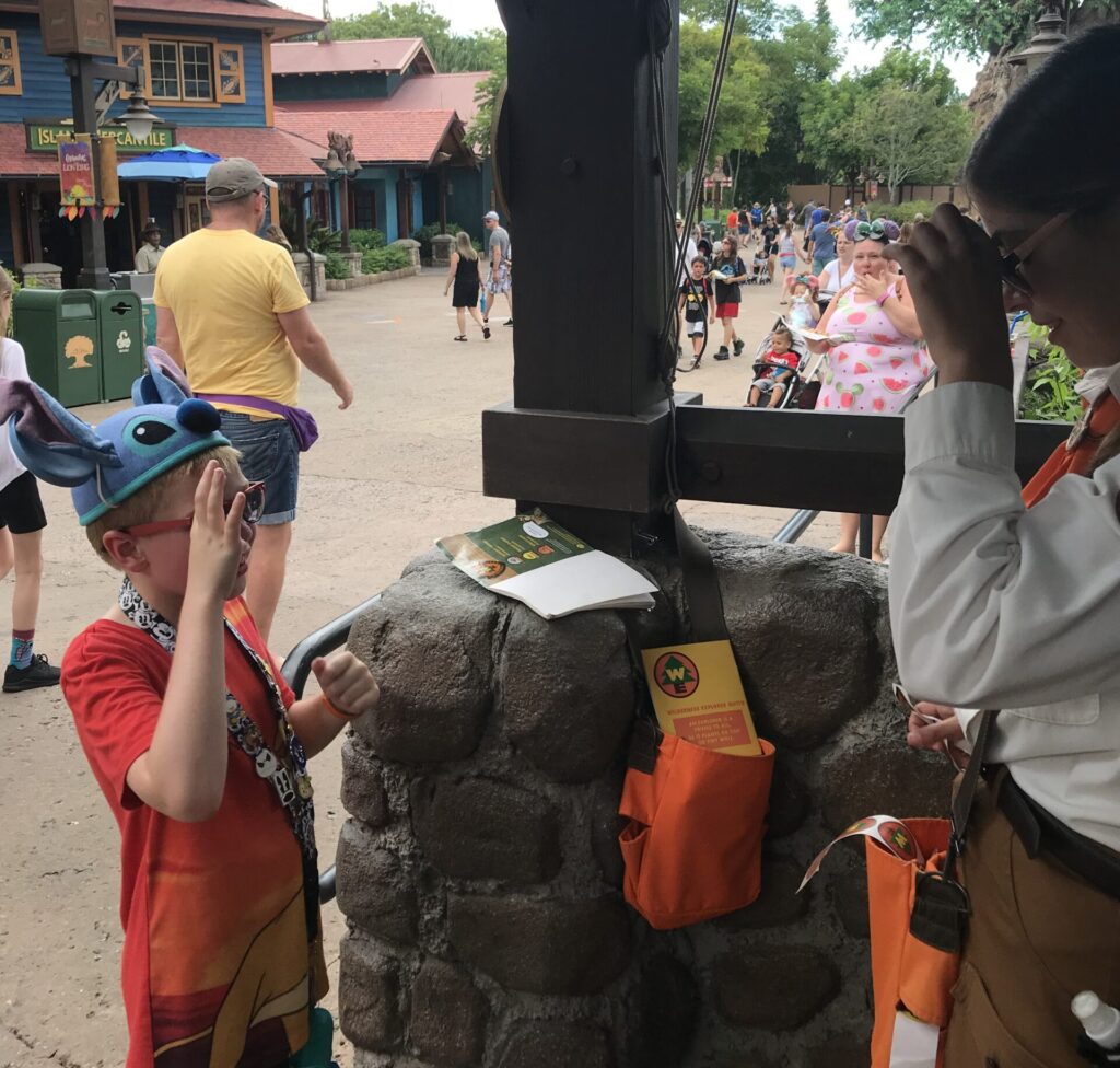 Wilderness explorers at animal kingdom park