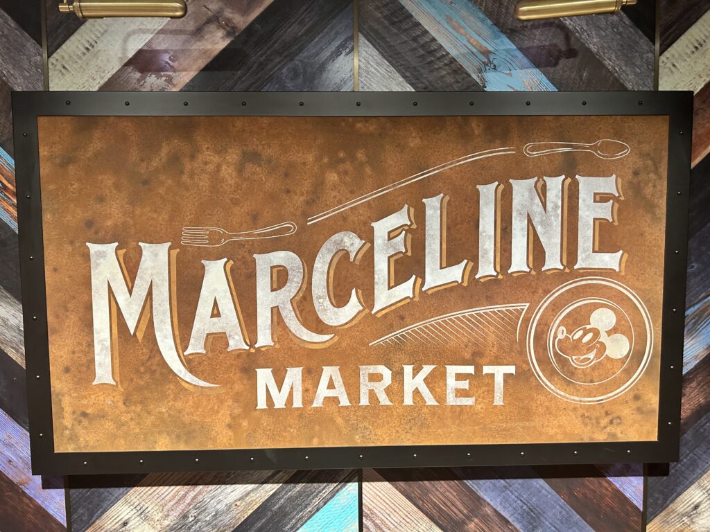Marceline market on the Disney Treasure
