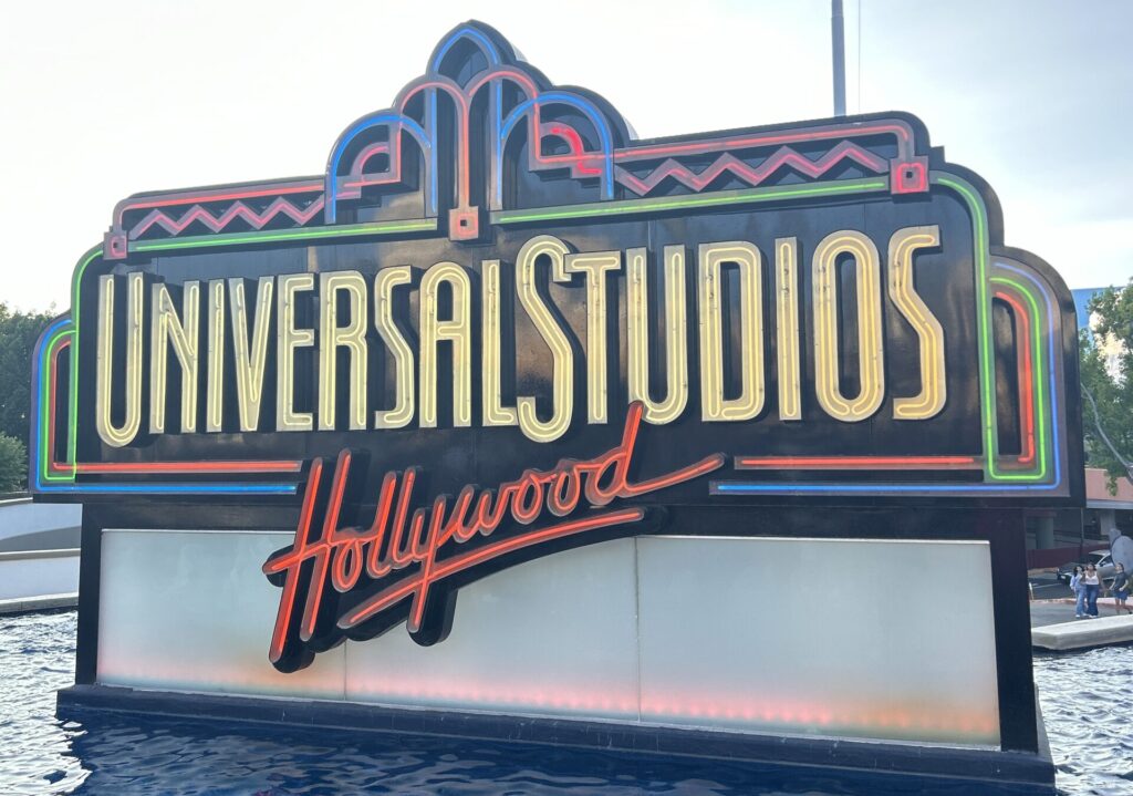 Universal studios hollywood sign
